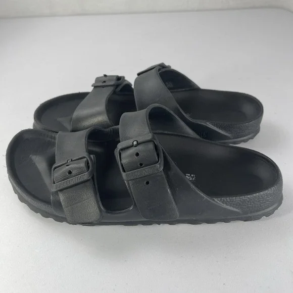 Birkenstock Arizona Eva Essentials Sandals Womens Black Buckle Slide Shoes US 9 - Picture 3 of 11